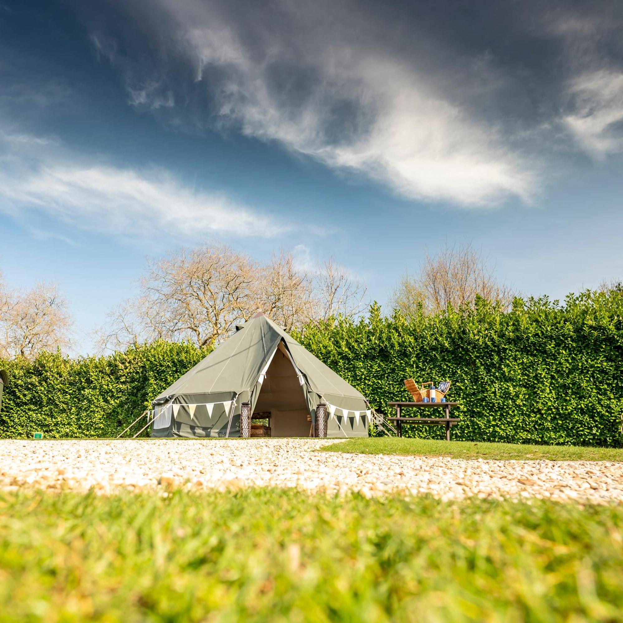 Hotel Glamping At South Lytchett Manor Poole Exterior foto